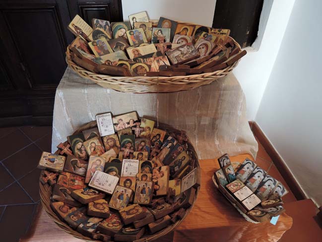 Icone decoupage su legno, piccole